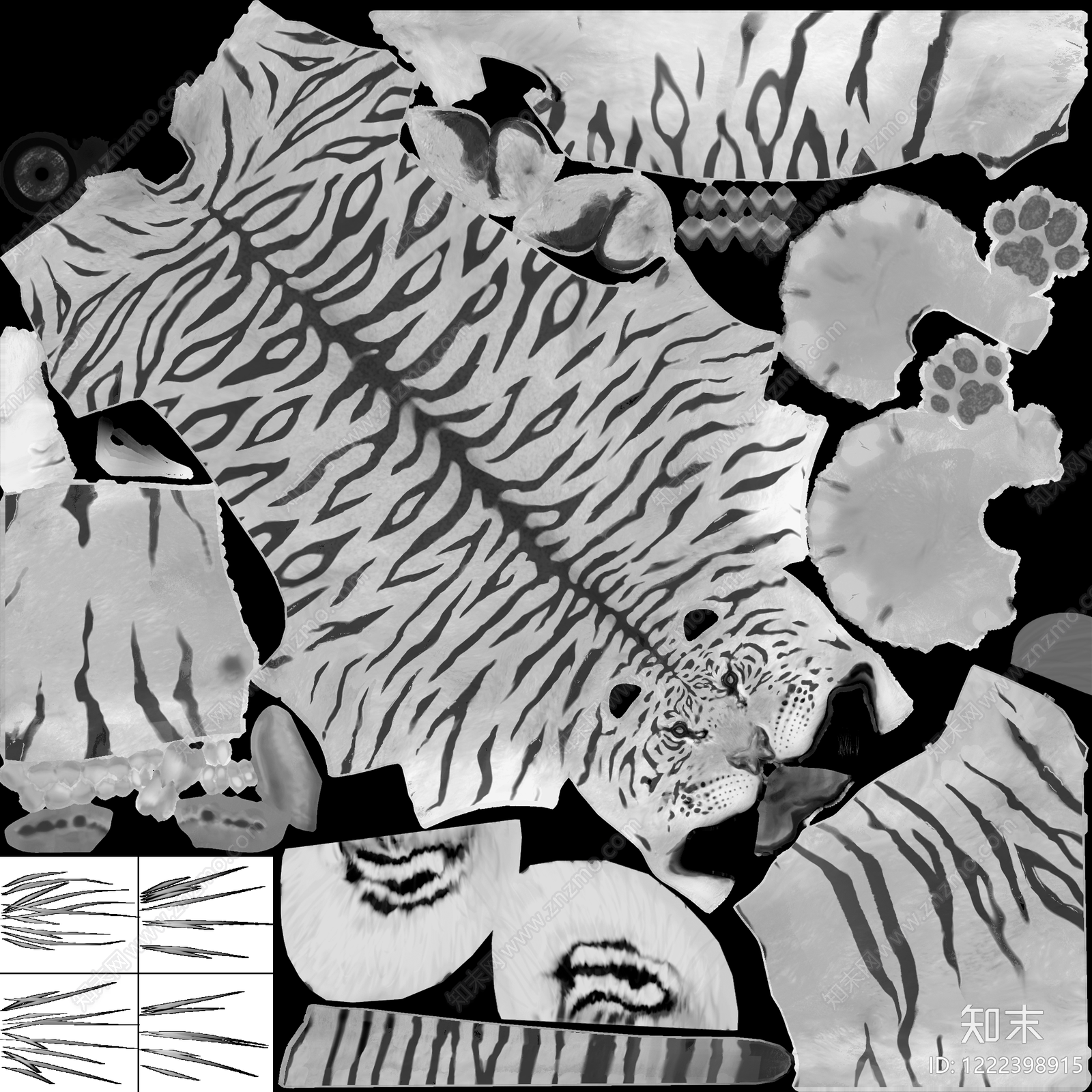 花鸟壁纸高清贴图材质