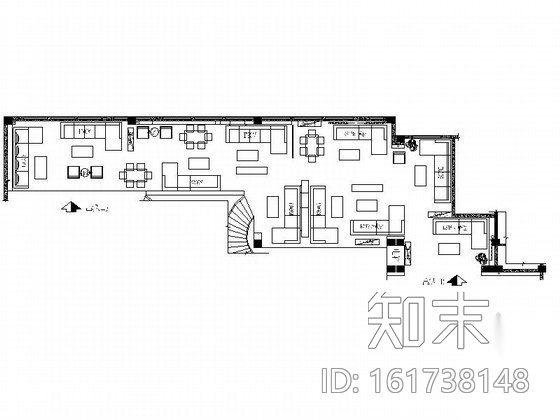 精品家具沙发专卖旗舰店室内装修图（含效果）施工图下载【ID:161738148】