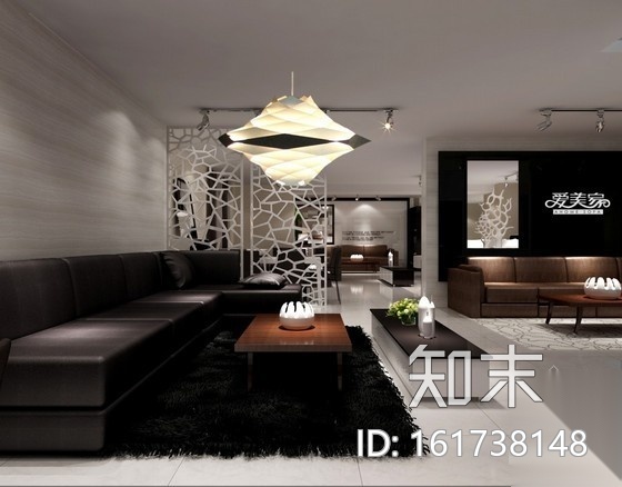 精品家具沙发专卖旗舰店室内装修图（含效果）施工图下载【ID:161738148】