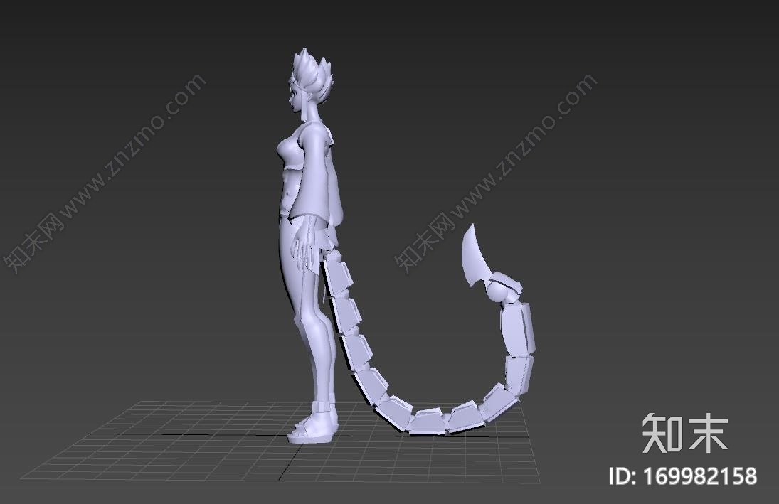 serqet_毒蝎女神塞尔凯特3d打印模型下载【ID:169982158】