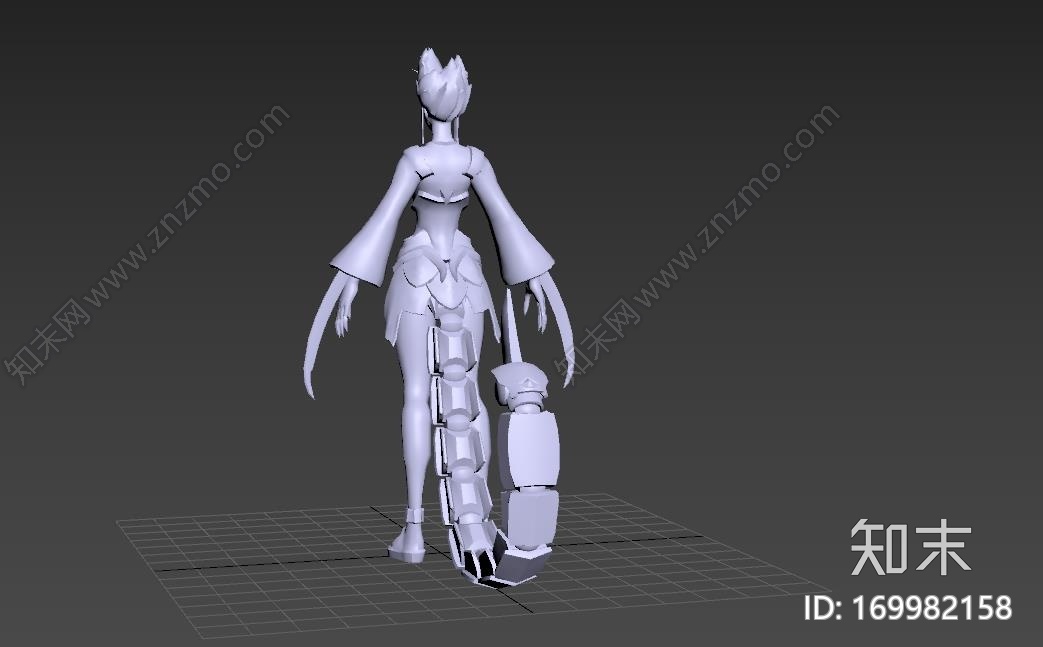 serqet_毒蝎女神塞尔凯特3d打印模型下载【ID:169982158】