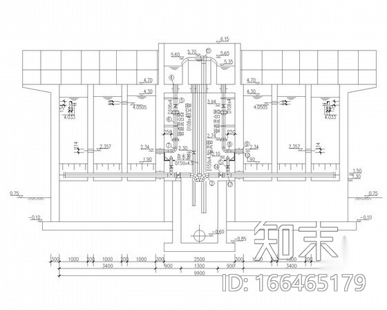 水库水净水厂设计施工图cad施工图下载【ID:166465179】