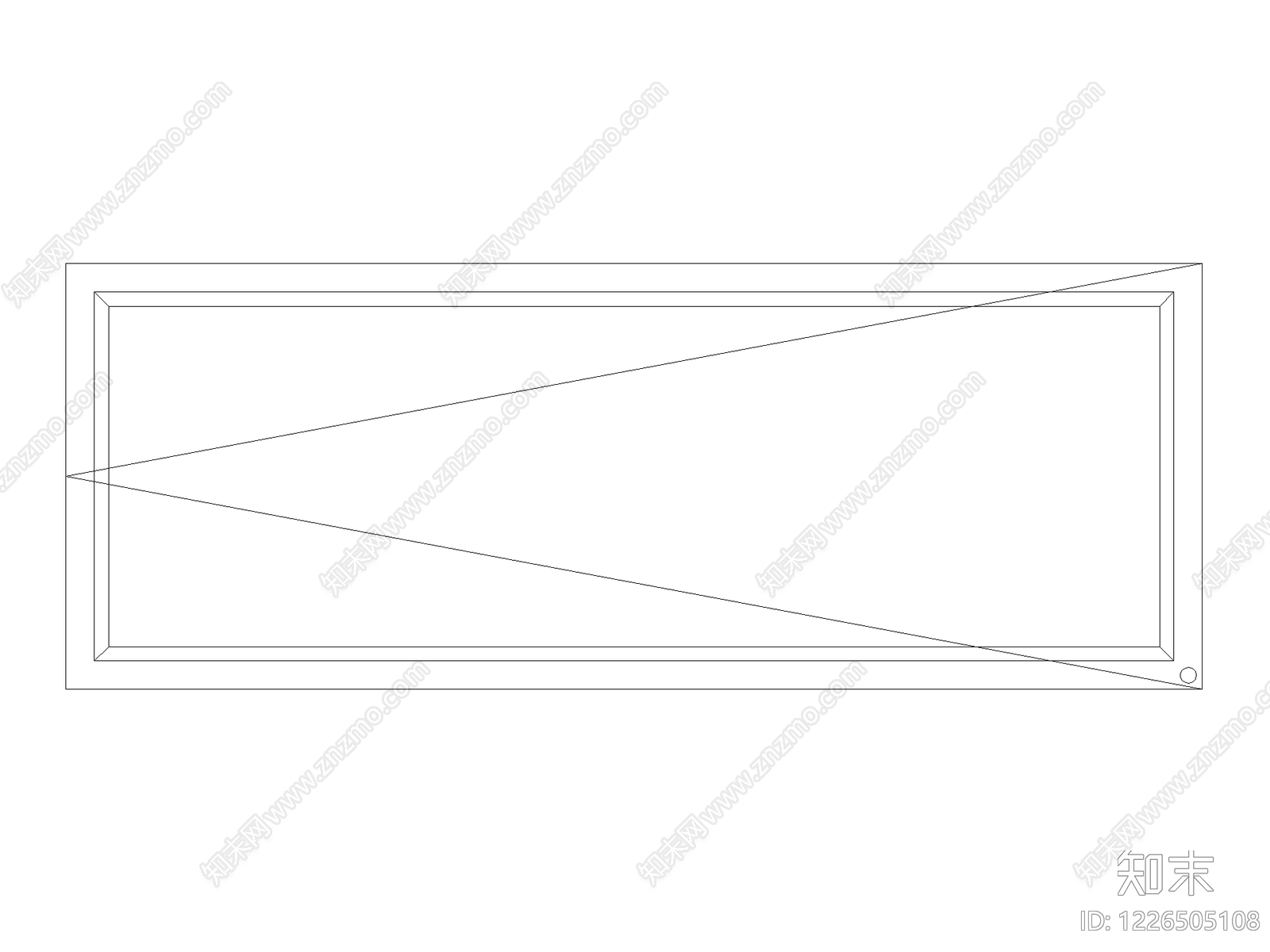 现代,意式图框CAD图纸