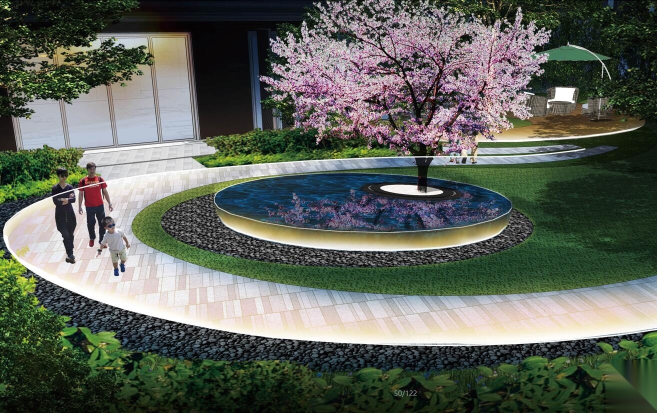 阳光城杭州展示区及大区景观设计方案文施工图下载【ID:161021118】