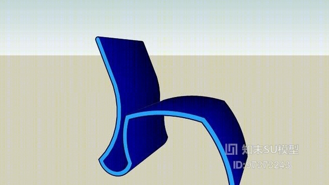 休闲椅SU模型下载【ID:917891486】