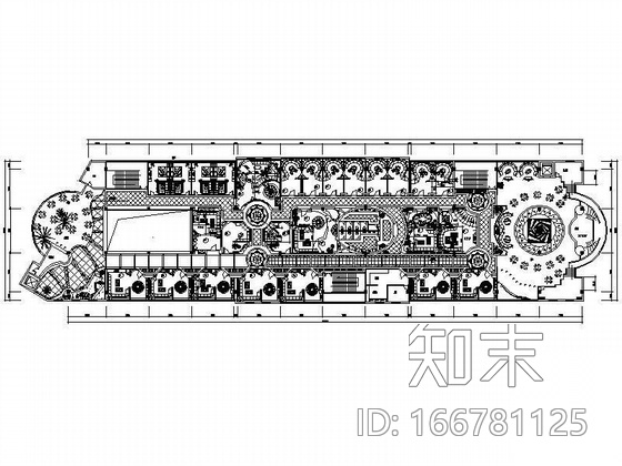 [深圳]某娱乐城装修图cad施工图下载【ID:166781125】