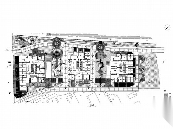[浙江]都市风华高档居住区景观环境设计全套施工图施工图下载【ID:161086104】