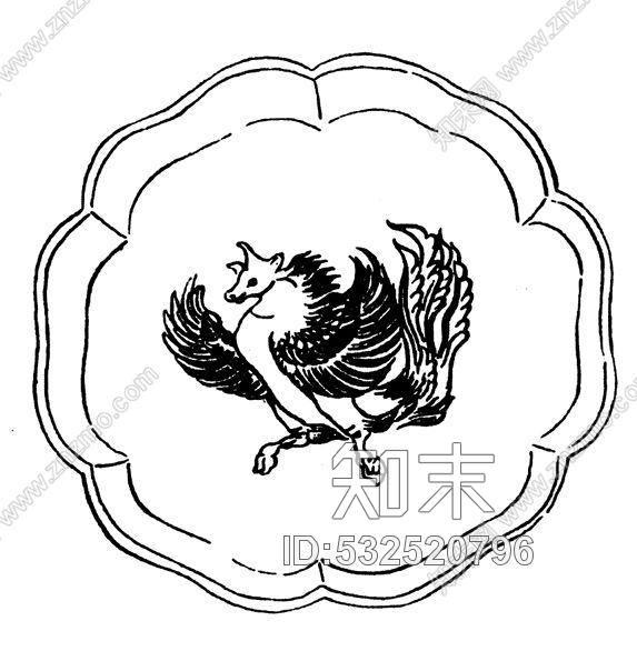 凹凸黑白-黑白古典贴图下载【ID:532520796】