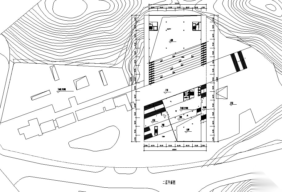 [深圳市]某版画基地美术馆（CAD+文本+效果图）cad施工图下载【ID:167398140】