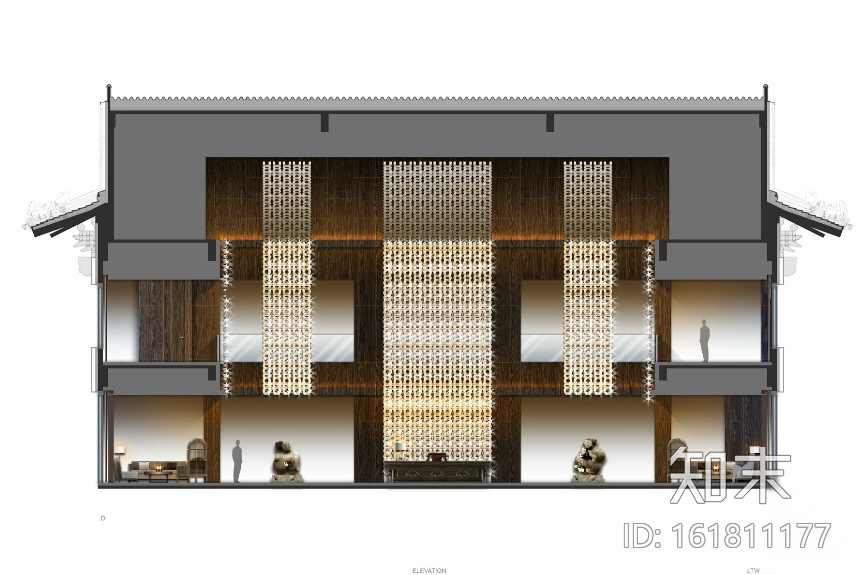 京润会所休闲装修设计方案文本cad施工图下载【ID:161811177】