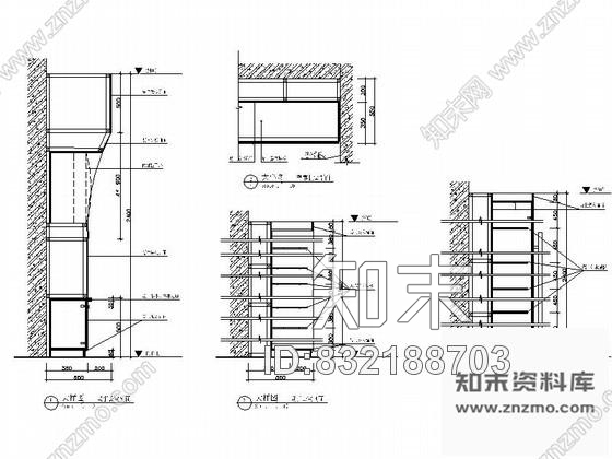 图块/节点写字楼办公室节点CAD图块下载施工图下载【ID:832188703】