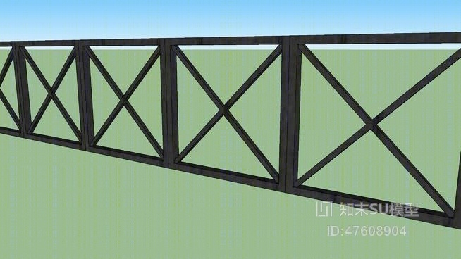 栅栏SU模型下载【ID:319318514】