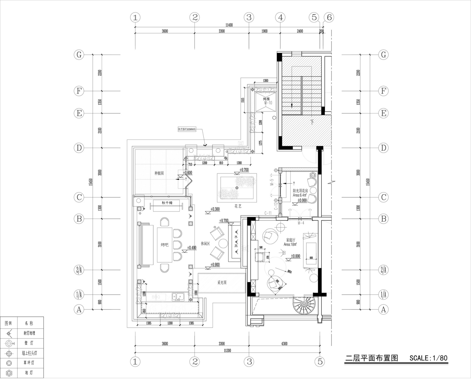 一然设计--以海风诠释浪漫（全）cad施工图下载【ID:530693498】