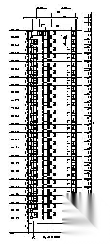 东方城市花园幼托楼建筑施工图cad施工图下载【ID:151574155】