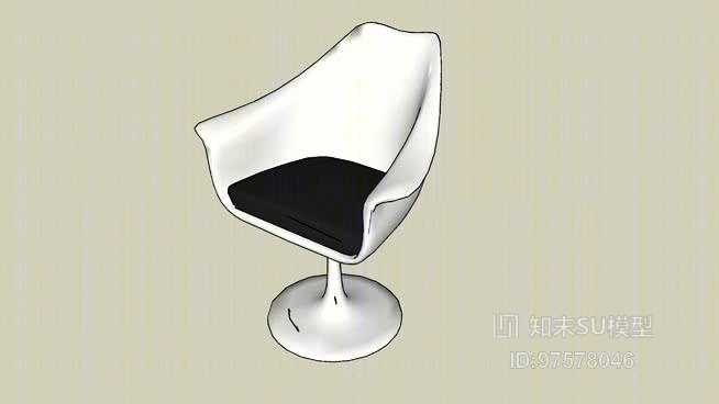 休闲椅SU模型下载【ID:919284425】