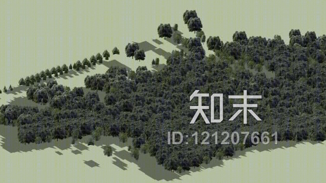 营地JayHok树西岭1段SU模型下载【ID:121207661】