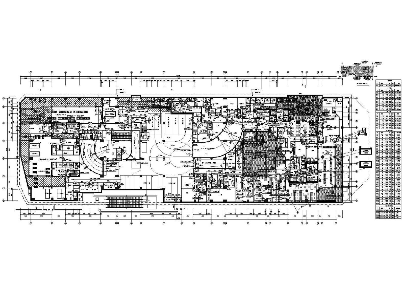 深圳知名超高层框架结构酒店建筑项目施工图cad施工图下载【ID:160731168】