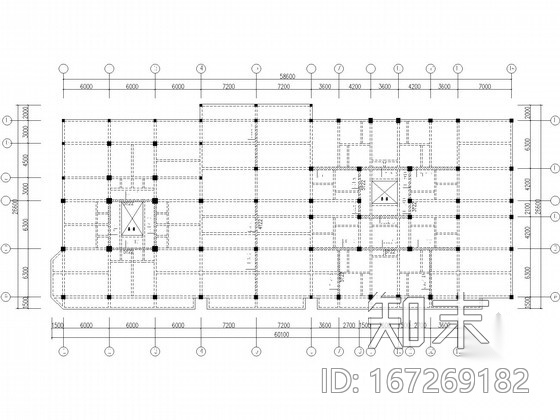 [深圳]3栋宿舍楼加固结构施工图cad施工图下载【ID:167269182】