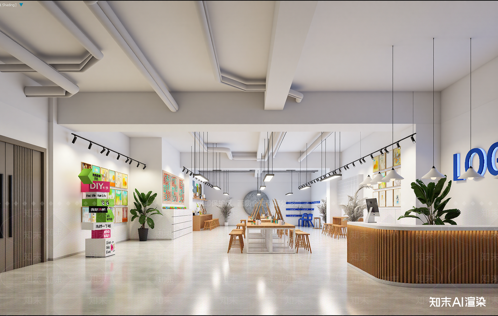 现代售楼处3D模型下载【ID:1213887158】