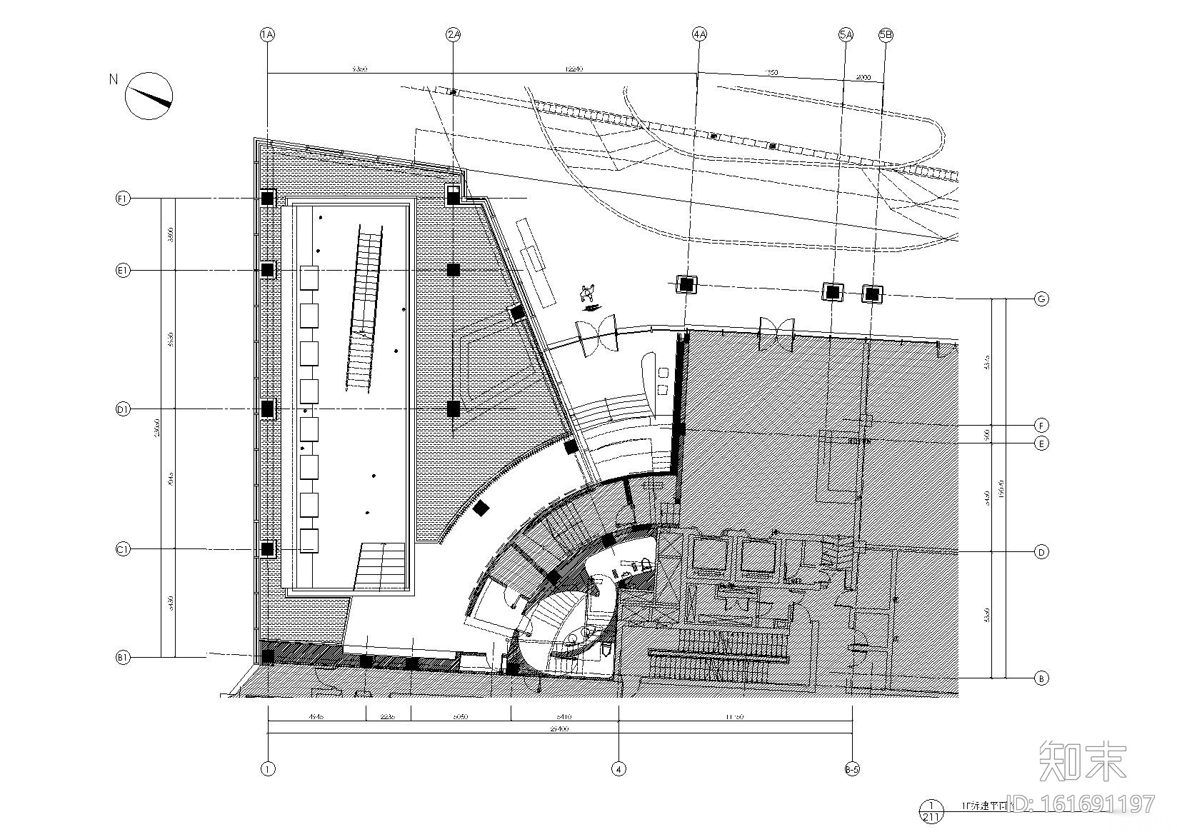 [上海]李玮珉-瑞安房地产上海公寓展厅全套CAD施工图+...cad施工图下载【ID:161691197】