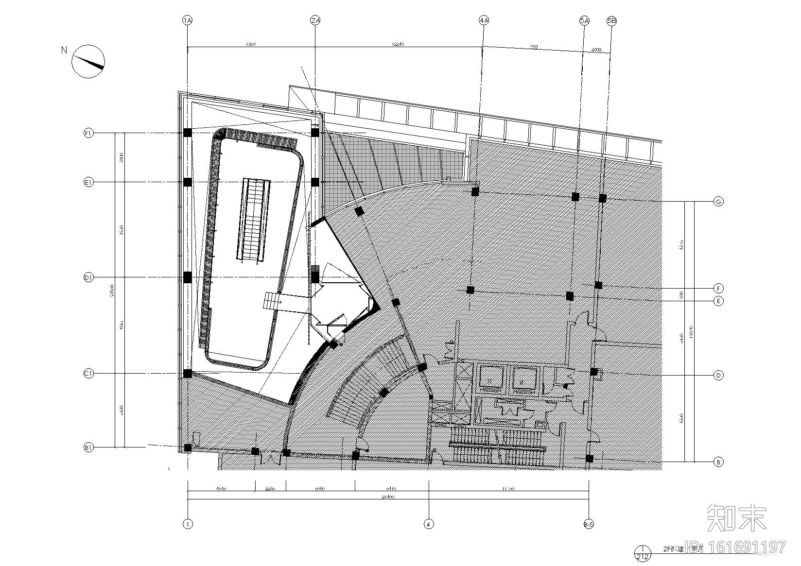 [上海]李玮珉-瑞安房地产上海公寓展厅全套CAD施工图+...cad施工图下载【ID:161691197】