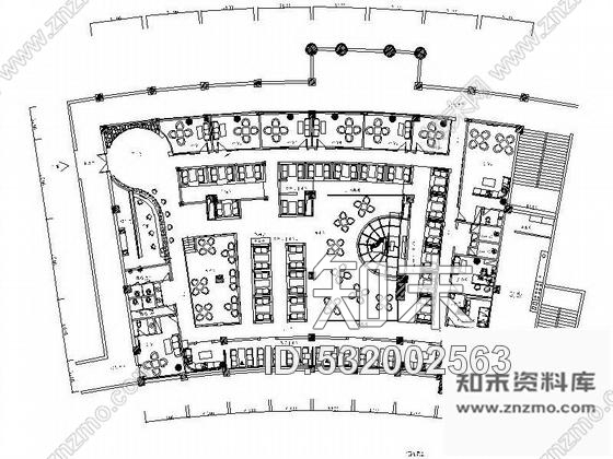 施工图四川某咖啡西餐厅装饰设计施工图cad施工图下载【ID:532002563】