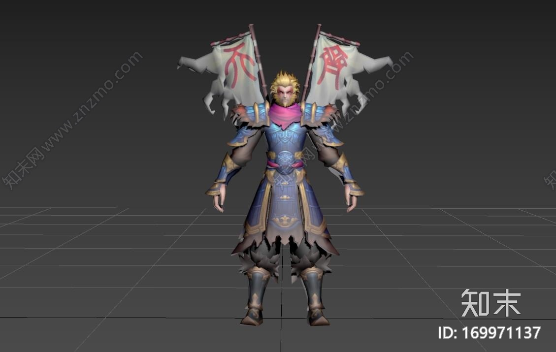 孙悟空CG模型下载【ID:169971137】