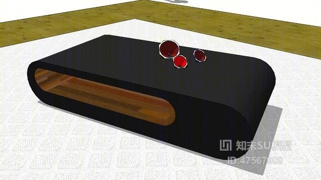 休闲桌SU模型下载【ID:419273210】