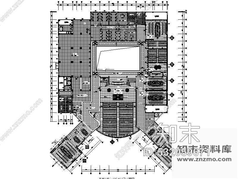 施工图某知名大酒店装修施工图cad施工图下载【ID:532059671】