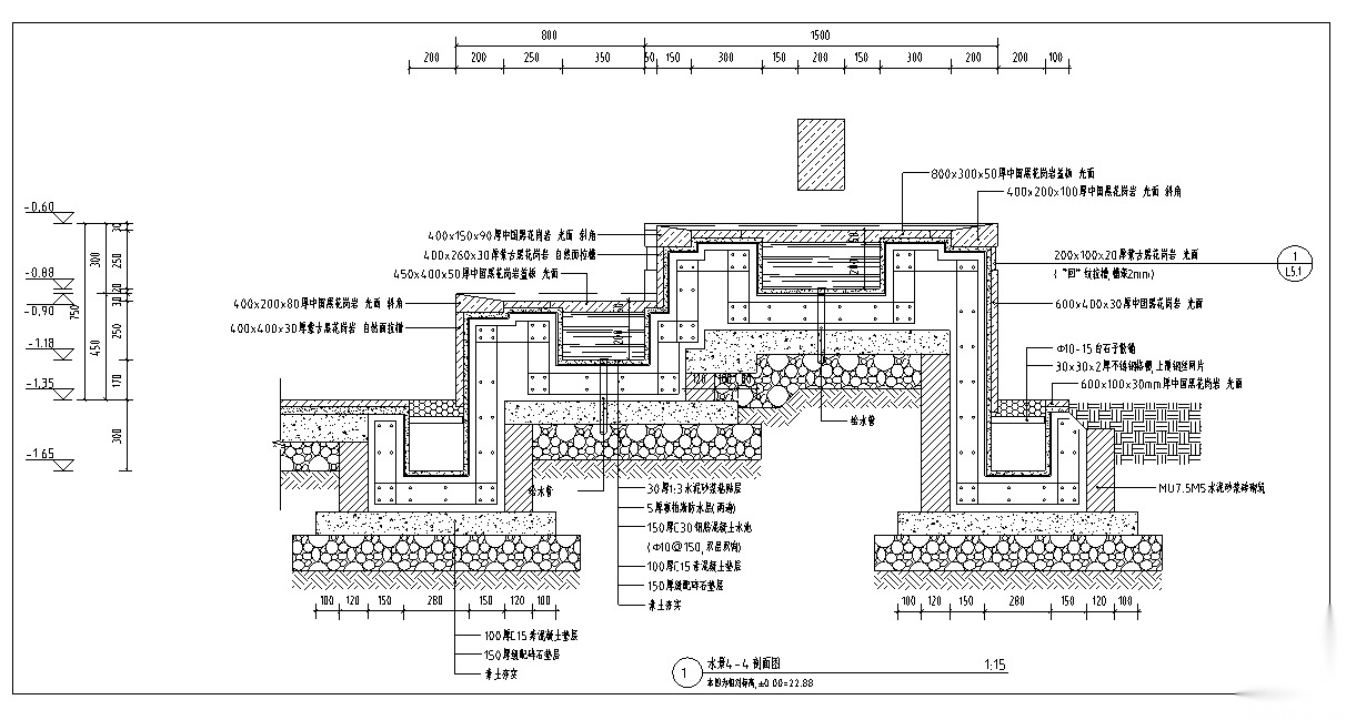 [安徽]简约中式私家豪宅中式庭院景观设计全套施工图施工图下载【ID:160920114】