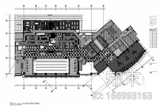 [南昌]中央商业区国际性现代五星级酒店室内装修图cad施工图下载【ID:166993163】