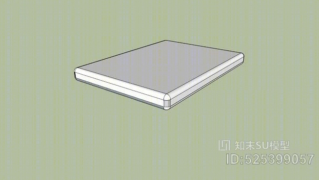 大号床垫SU模型下载【ID:525399057】