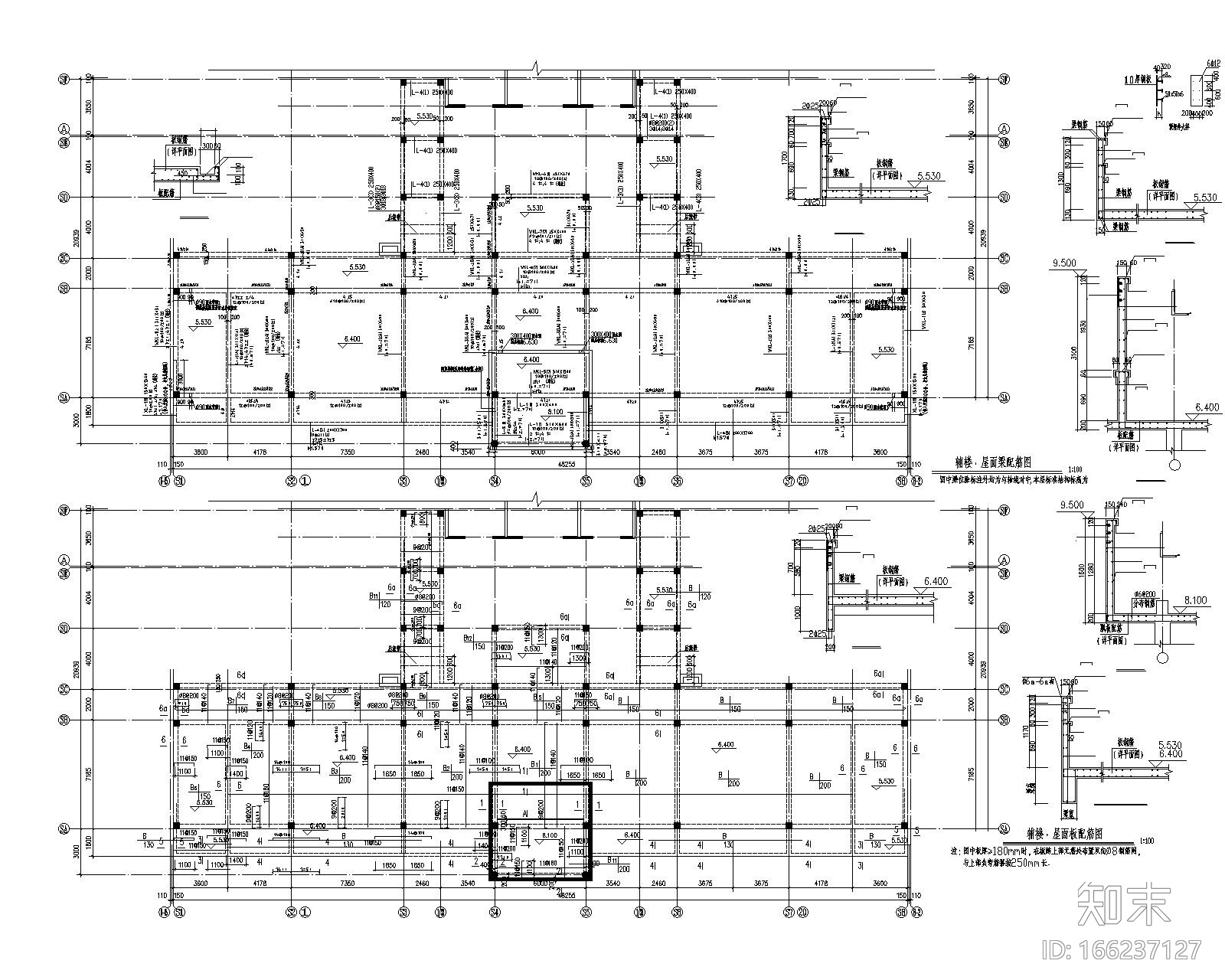 高层幼儿园cad施工图下载【ID:166237127】