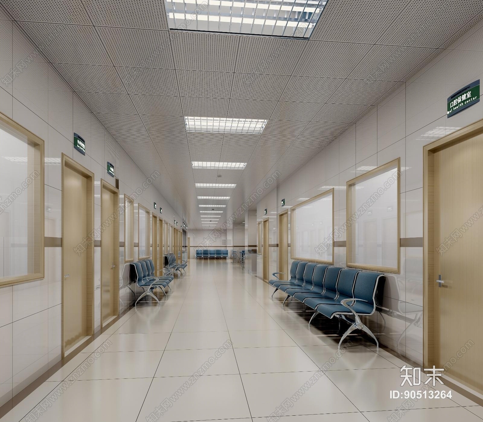 现代医院3D模型下载【ID:90513264】