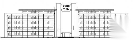 某五层办公楼建筑方案图施工图下载【ID:151434124】