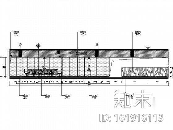 [惠州]五星级酒店行政酒廊装修施工图（含效果）cad施工图下载【ID:161916113】