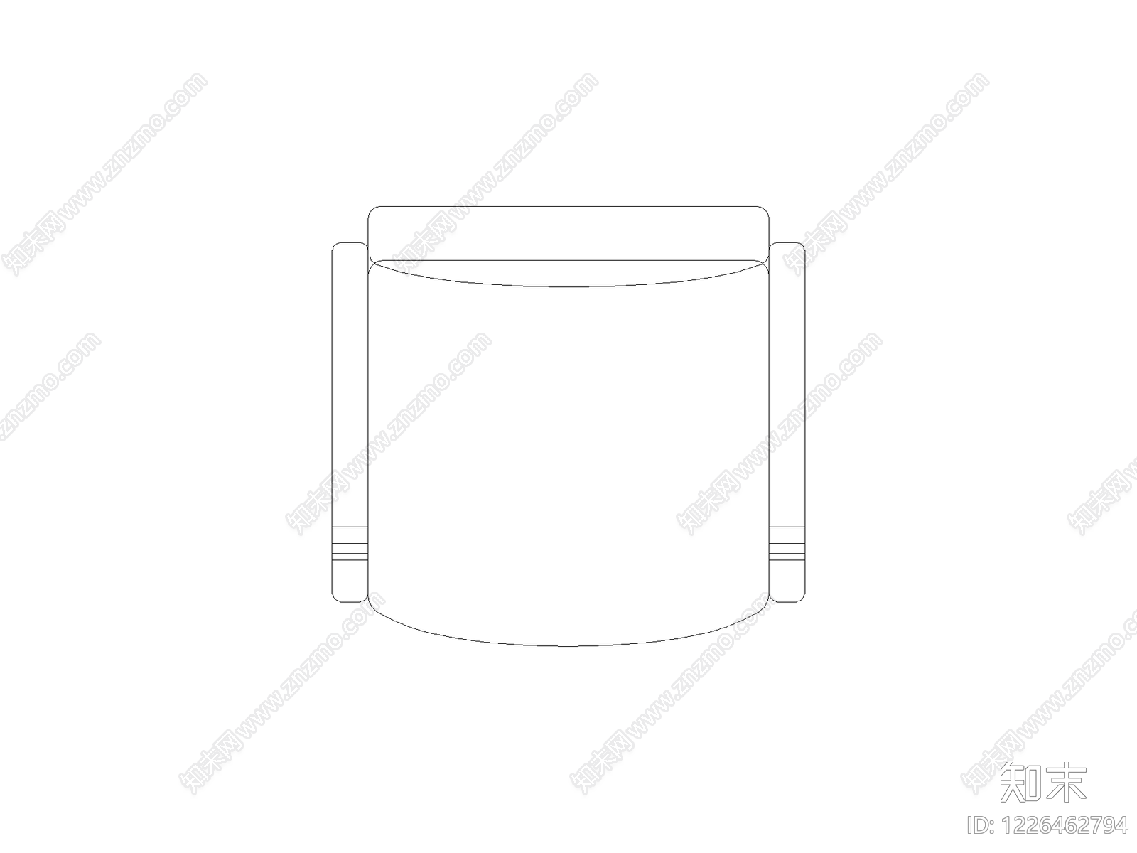 桌子cad施工图下载【ID:1226462794】