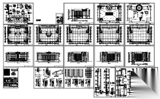 金州商贸城建筑施工图cad施工图下载【ID:151509119】