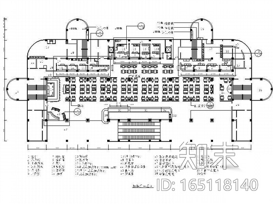 某快餐厅装修图cad施工图下载【ID:165118140】