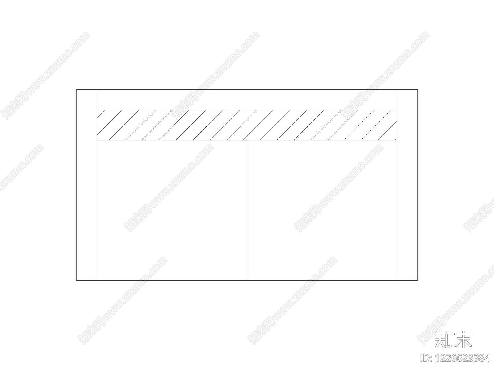 门cad施工图下载【ID:1226623384】