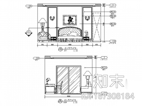 [雅安]现代新古典三层花园别墅样板间室内设计装修图（含...cad施工图下载【ID:167308184】