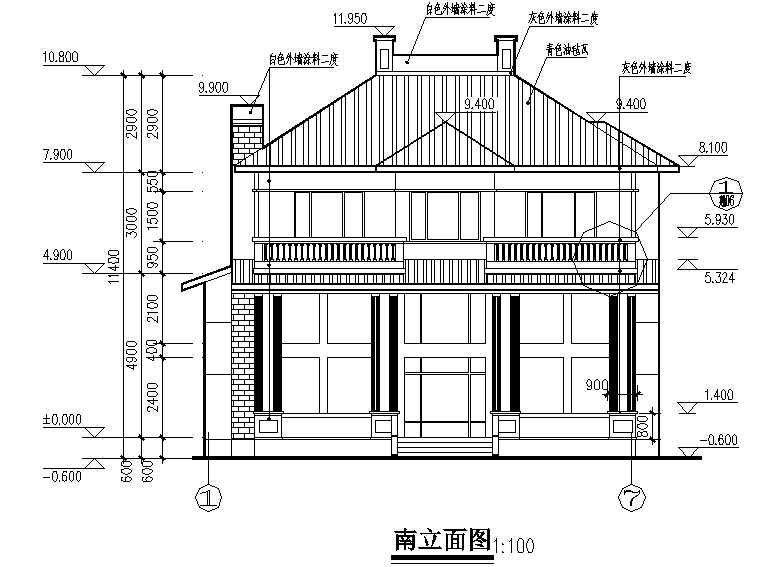 16套别墅设计施工图施工图下载【ID:149869183】