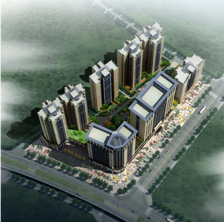 [清华]万方御品办公楼报建文本规划设计cad施工图下载【ID:167646153】