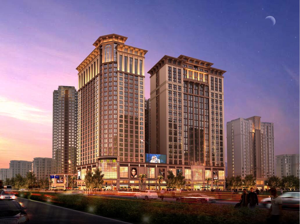 [清华]万方御品办公楼报建文本规划设计cad施工图下载【ID:167646153】