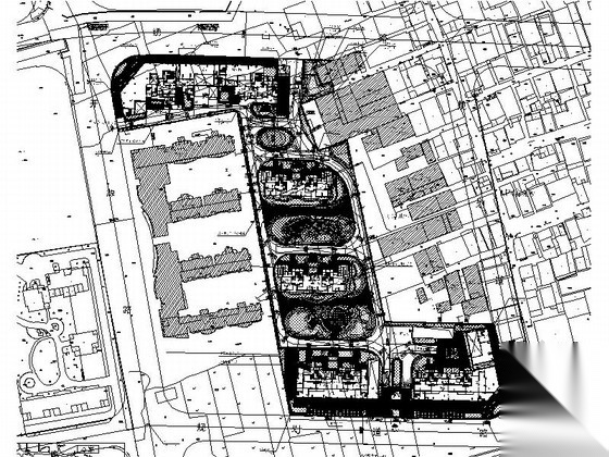 [温州]温馨居住区城建景观绿化设计施工图施工图下载【ID:161087114】