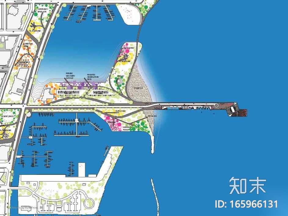 圣彼得堡码头复兴国际竞赛入围方案 3套施工图下载【ID:165966131】