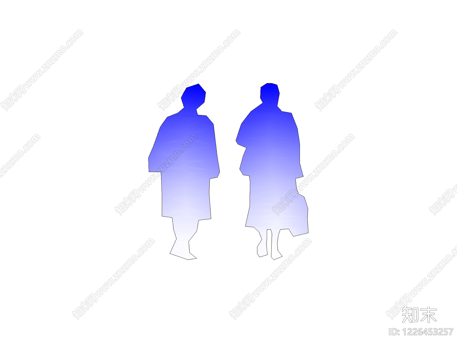 人物cad施工图下载【ID:1226453257】