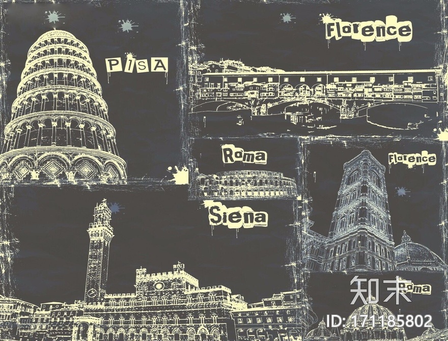石材仿古砖贴图下载【ID:171185802】