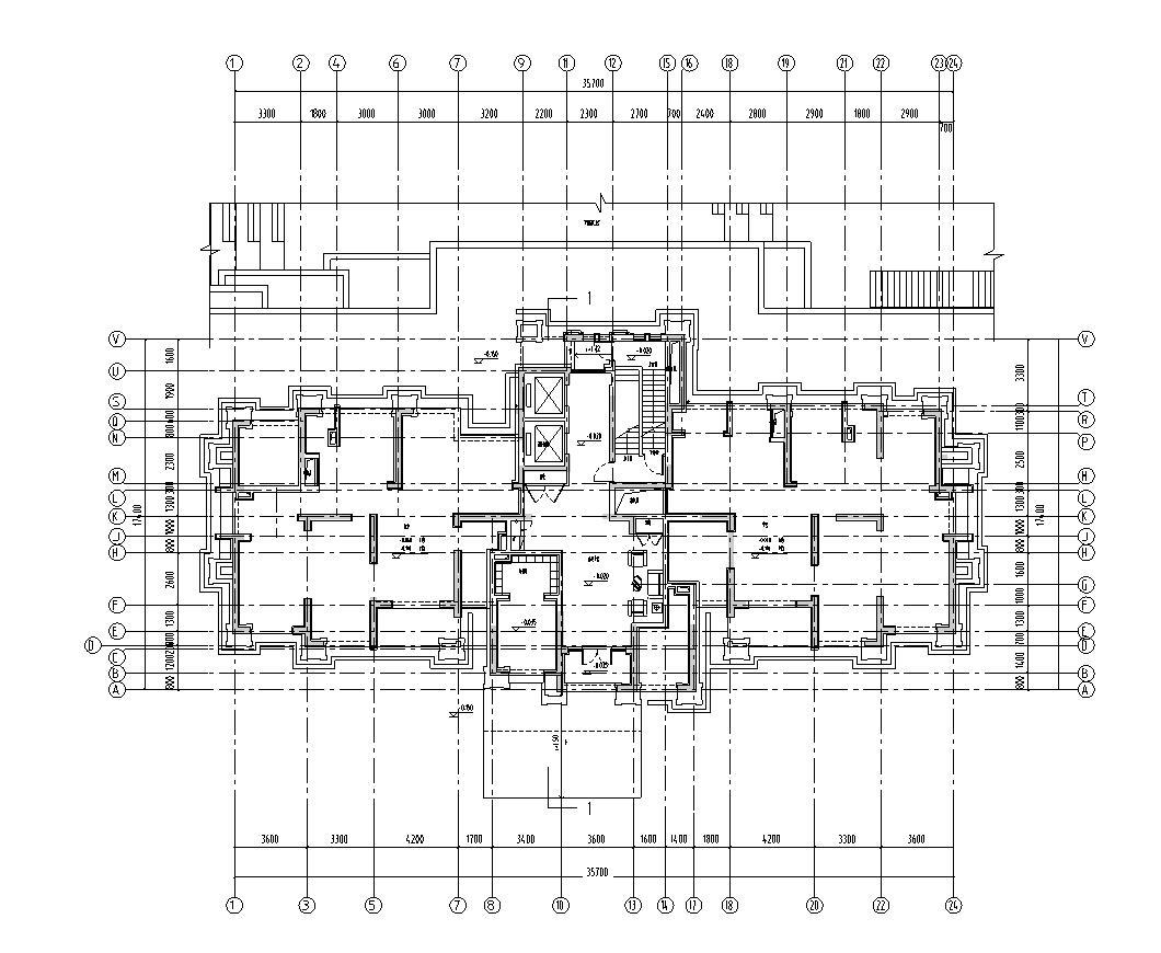 [江苏]苏州欧陆风格居住区建筑施工图设计（天华设计）cad施工图下载【ID:149860108】