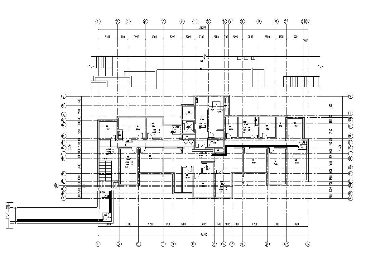 [江苏]苏州欧陆风格居住区建筑施工图设计（天华设计）cad施工图下载【ID:149860108】